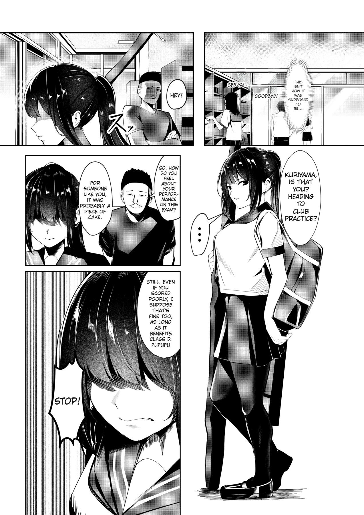 Hentai Manga Comic-The Class D Slave-Read-3